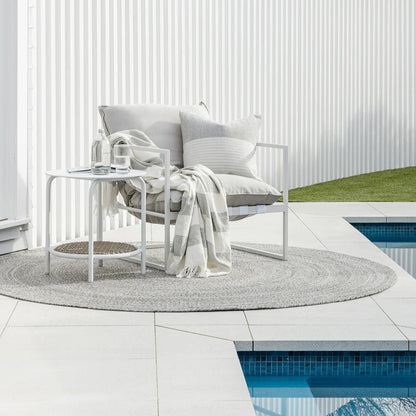 Mornington Outdoor Rug - Dark Pebble