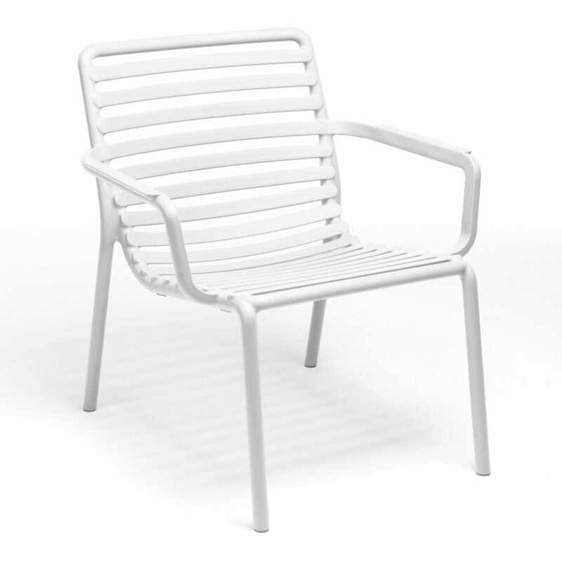 Dagmar Outdoor Lounge Chair - White