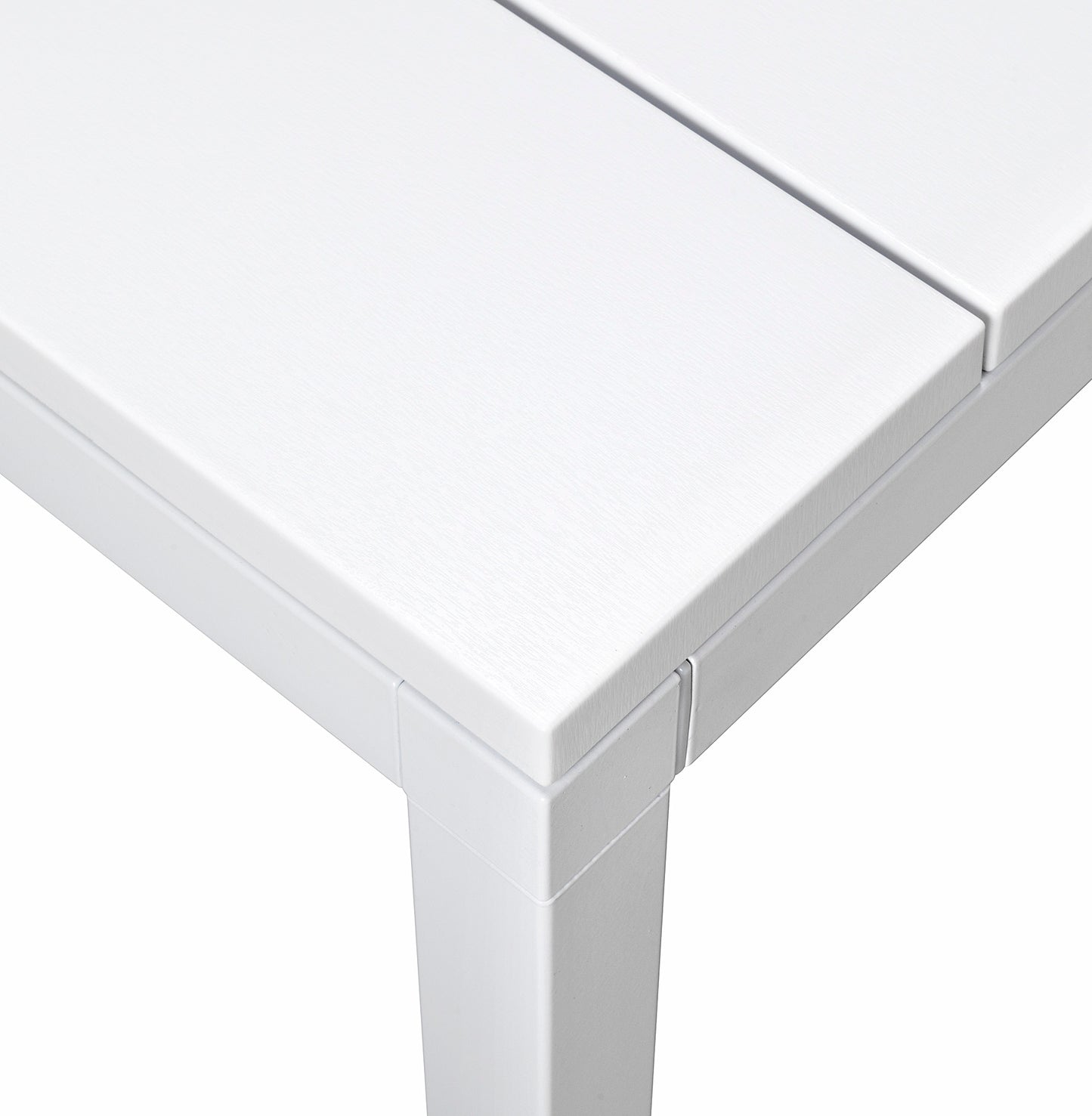 Regatta Outdoor Extension Dining Table - 2100 to 2800 White