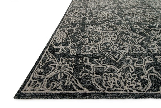 Filagree Floor Rug - Charcoal