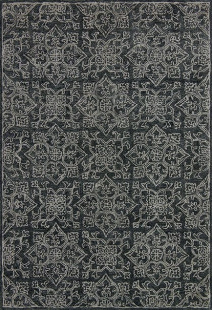 Filagree Floor Rug - Charcoal