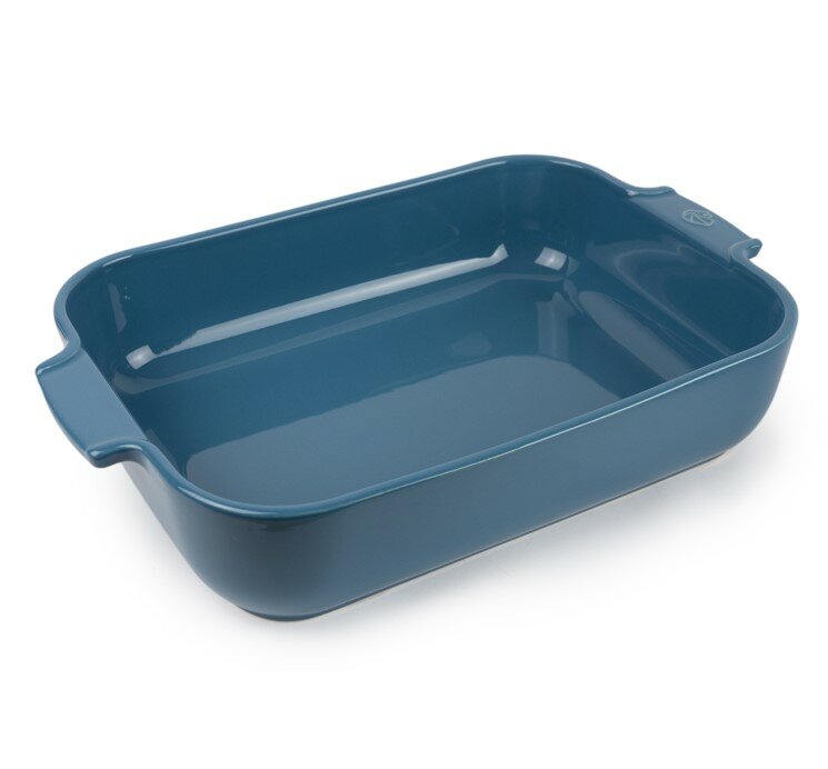 Ceramic Rectangular Baking Dish Large - Light Blue