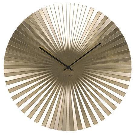 Sensu Wall Clock - XL Gold