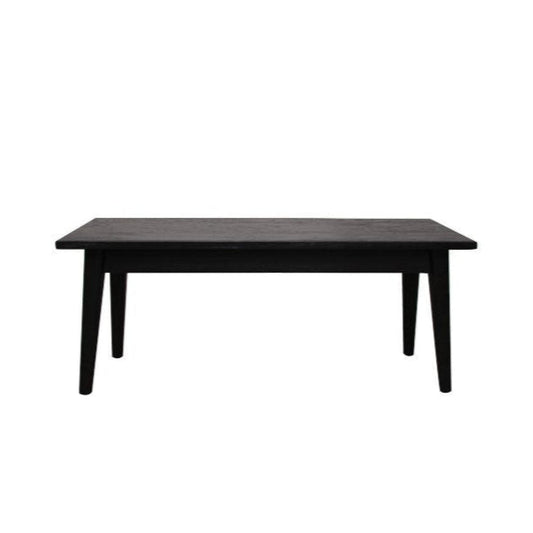 Vaasa Oak Bench Seat 118cm - Matte Black