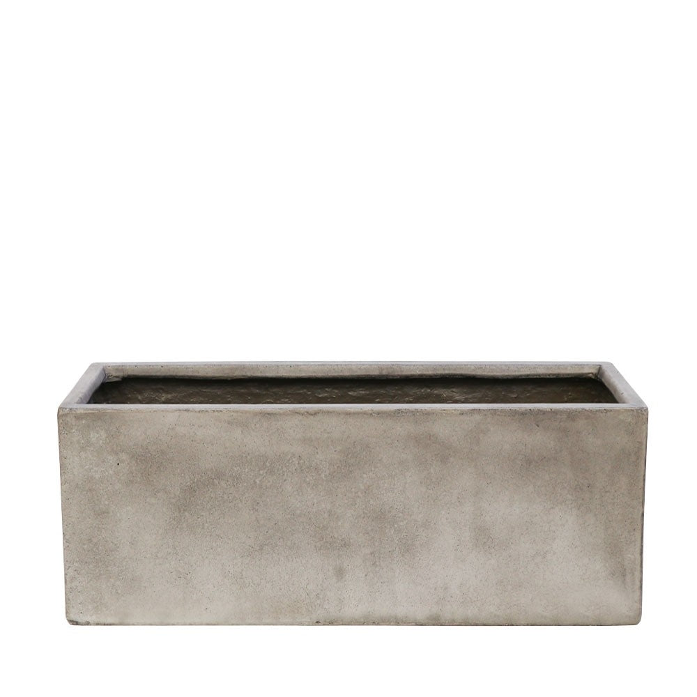 Waihou Outdoor Planter - Weathered Cement (3 Sizes)