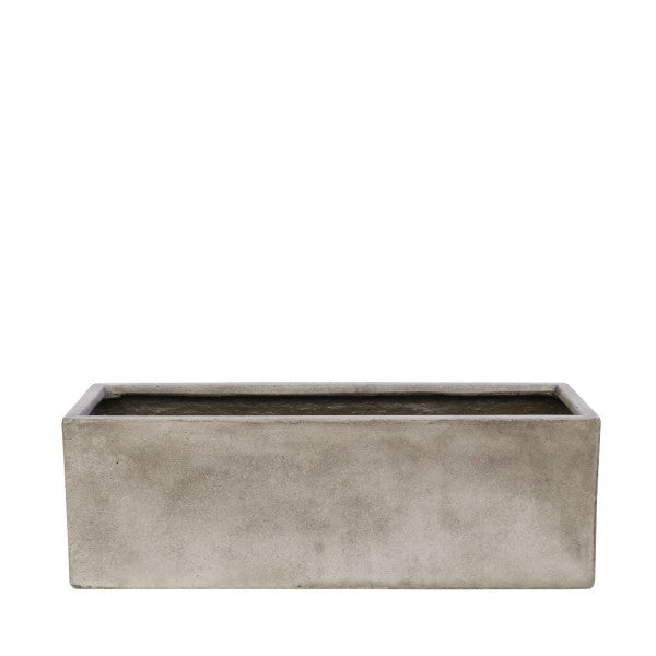 Waihou Outdoor Planter - Weathered Cement (3 Sizes)