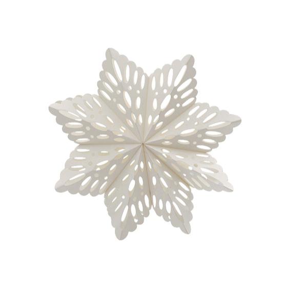 Christmas Paper Snowflake Decoration - 2 Small