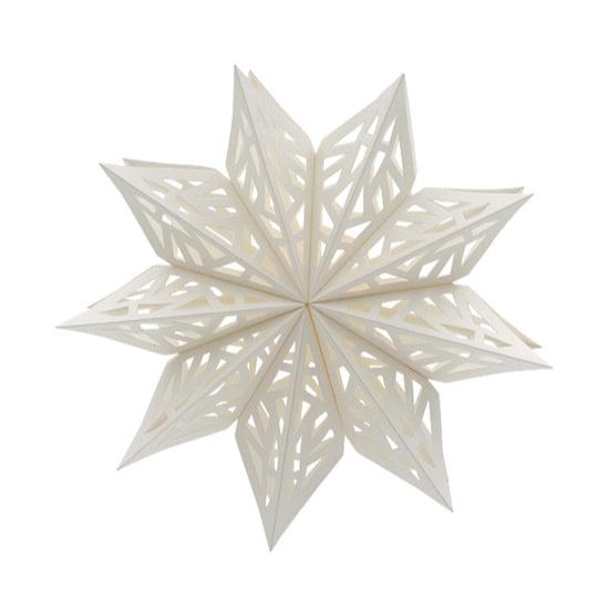 Christmas Paper Snowflake Decoration - 2 Medium