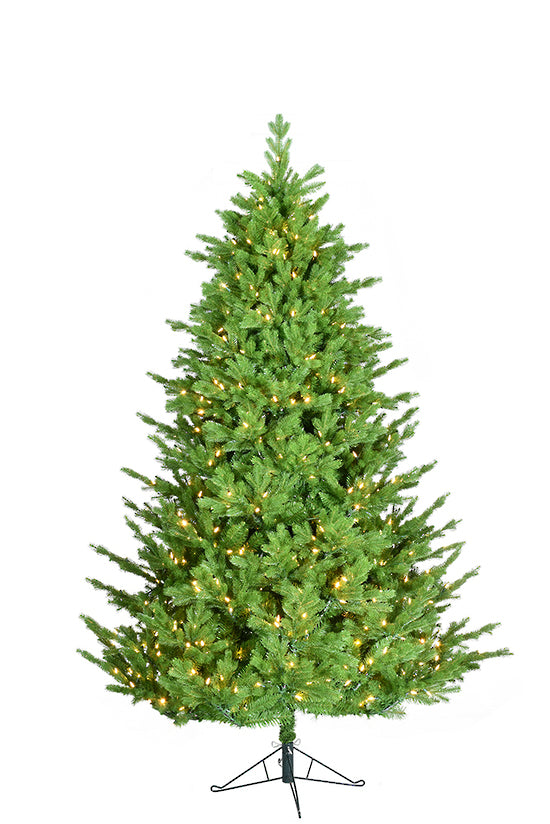 Nordmann Fir Christmas Tree, Pre Lit - 2.3m