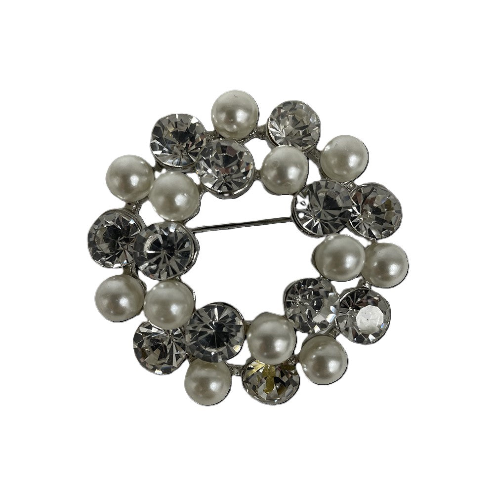 Christmas Pearl Wreath Decoration - Set of 6