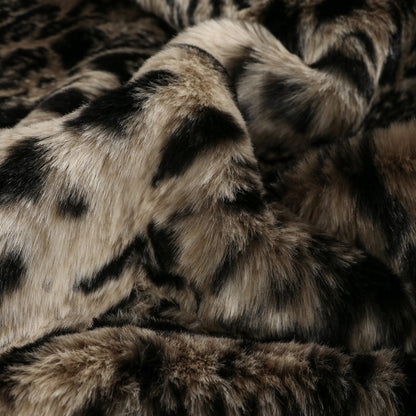 Fur Throw - African Leopard