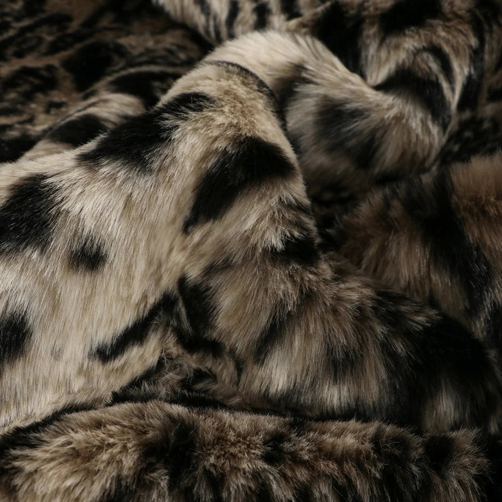 Fur Cushion - African Leopard (3 Sizes)