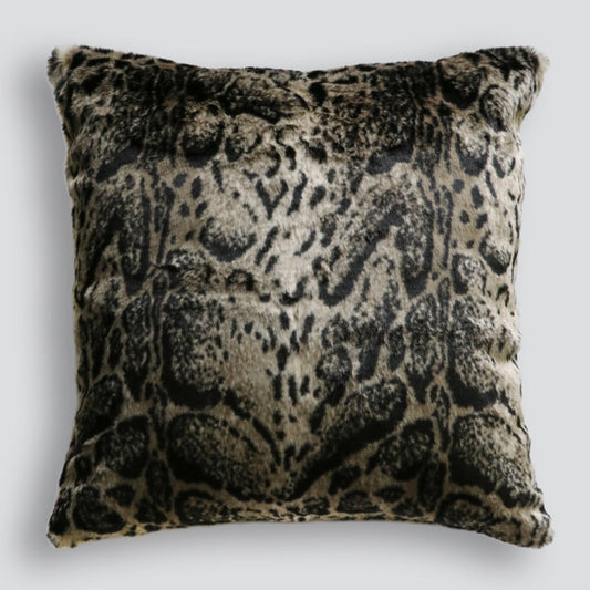 African Leopard - European Cushion