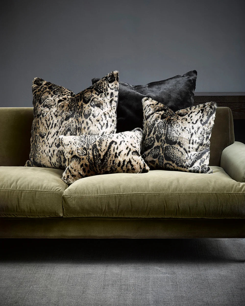 Fur Cushion - African Leopard (3 Sizes)