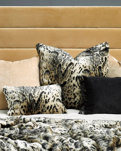 Fur Cushion - African Leopard (3 Sizes)