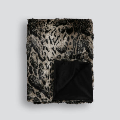 Fur Throw - African Leopard