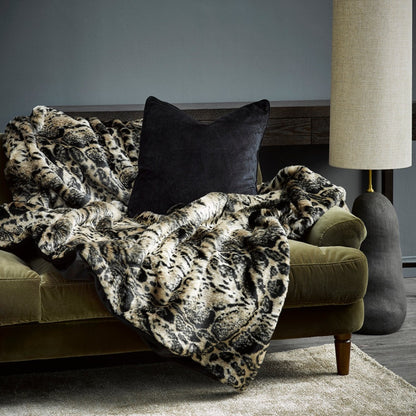 Fur Throw - African Leopard