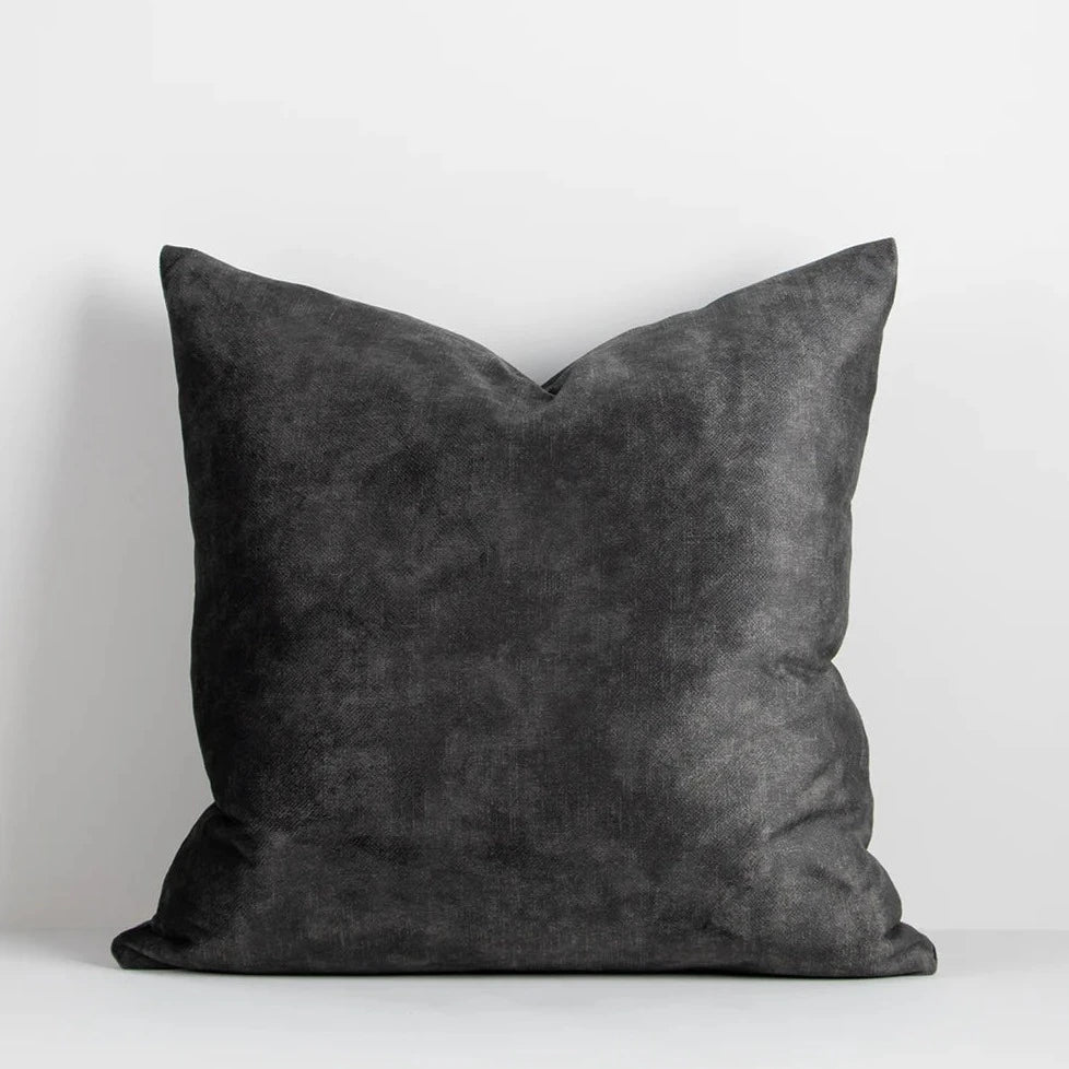 Aster Cushion - Charcoal