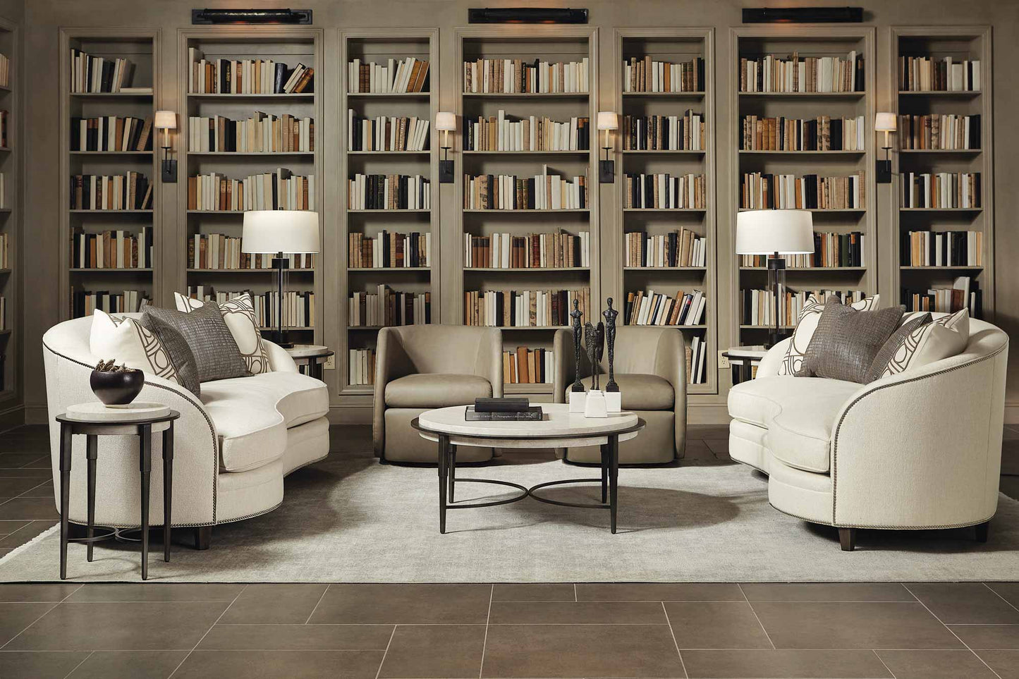 Barclay Metal Round Side Table