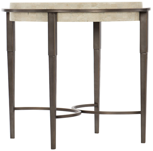 Barclay Metal Round Side Table
