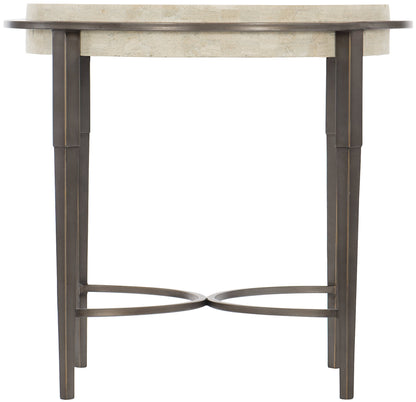Barclay Metal Round Side Table