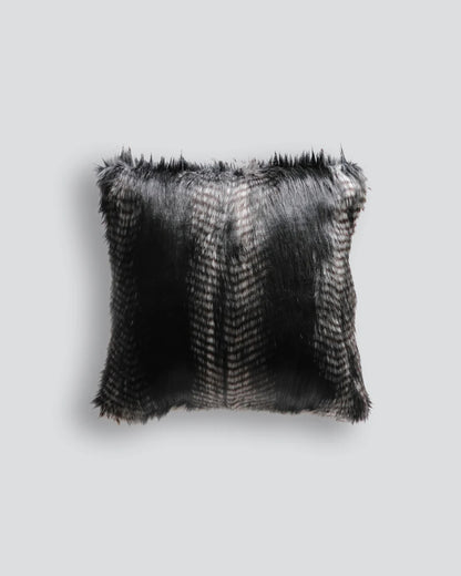 Fur Cushion - Black Coyote (3 Sizes)