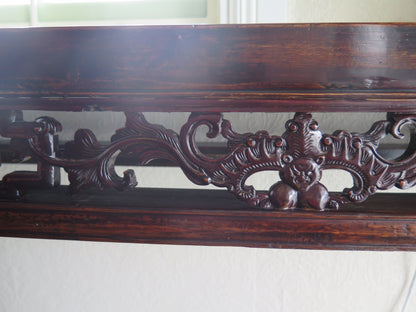 Antique Asian Carved Console