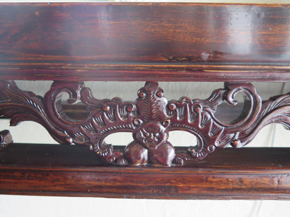 Antique Asian Carved Console