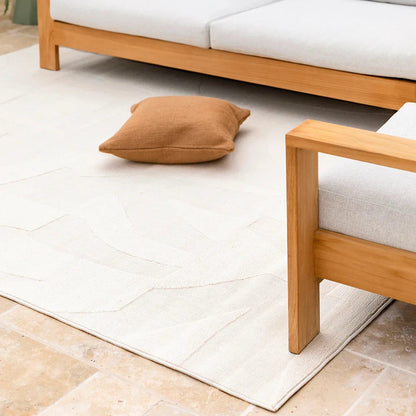 Copacabana Outdoor Floor Rug - Bone