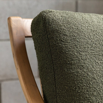 Greer Occasional Chair - Olive Boucle