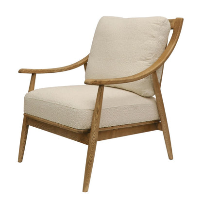 Greer Occasional Chair - Cream Boucle