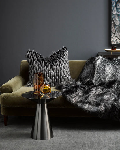 Fur Cushion - Guinea Fowl (3 Sizes)