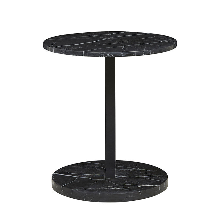 Amara Linear Side Table - Black