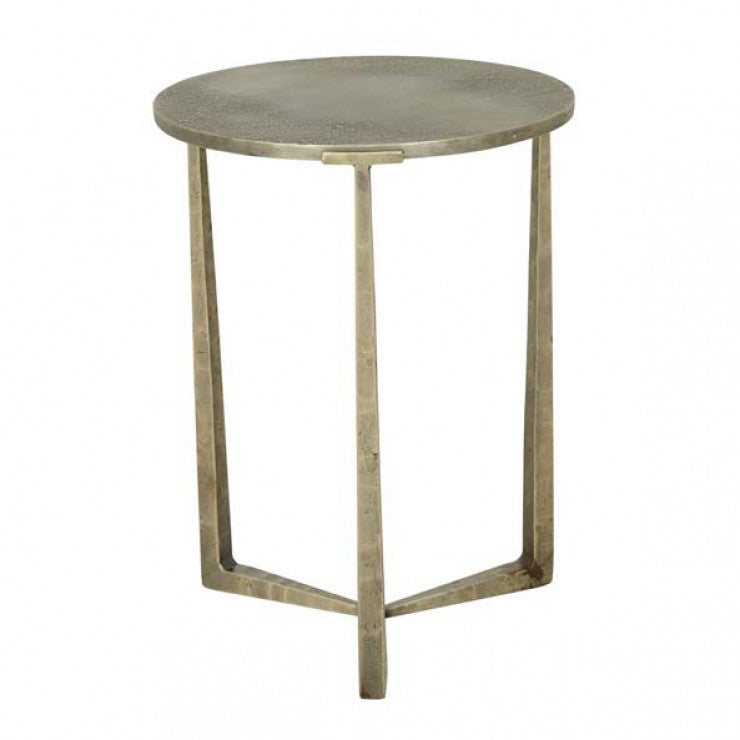 Amelie Aura Side Table - Antique Brass