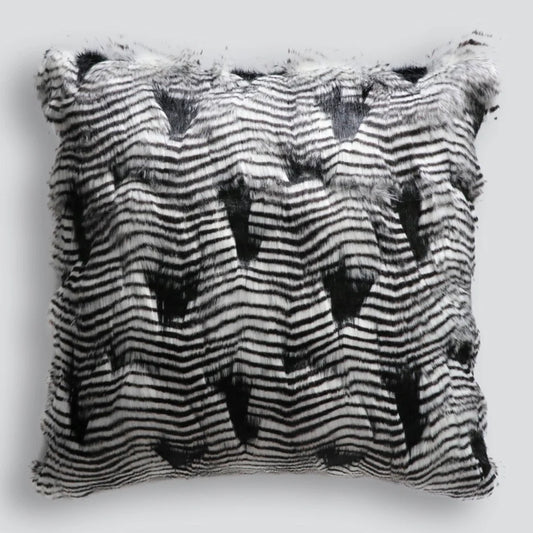 Fur Cushion - Silver Pheasant (3 Sizes)