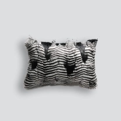 Fur Cushion - Silver Pheasant (3 Sizes)