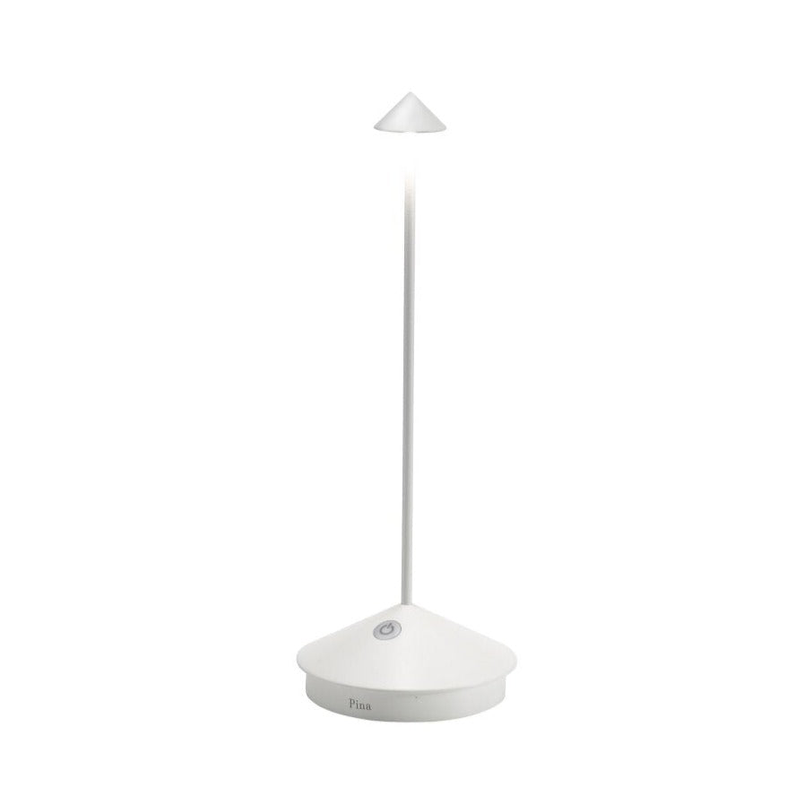 Pina Mini Indoor/Outdoor Table Lamp - White