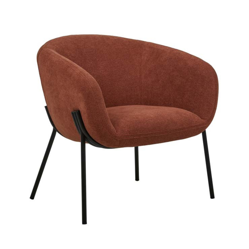 Albie Occasional Chair - Red Earth