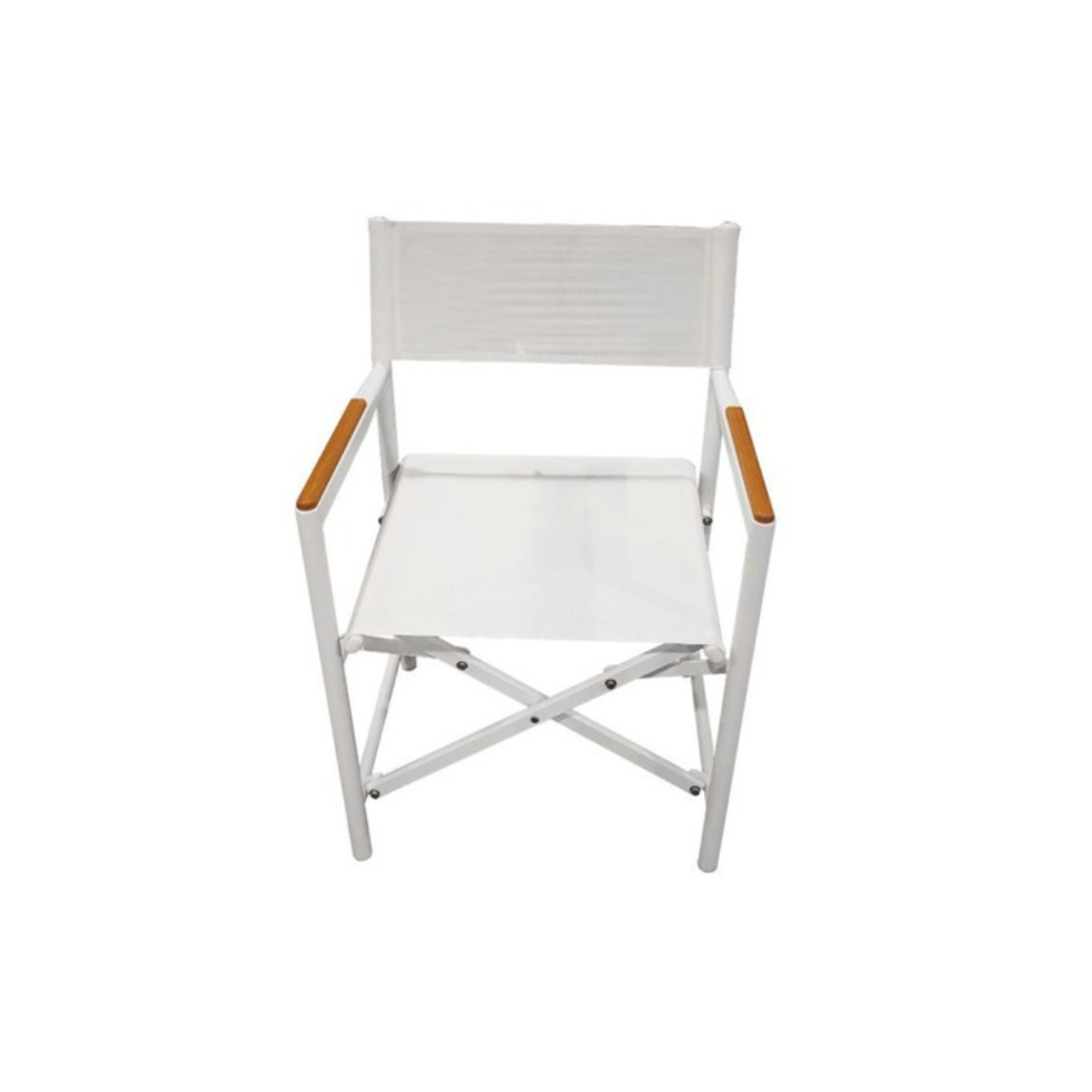 Outdoor Directors Chair – White