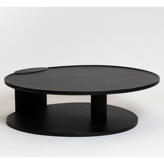 Oaki Oval Coffee Table - Black