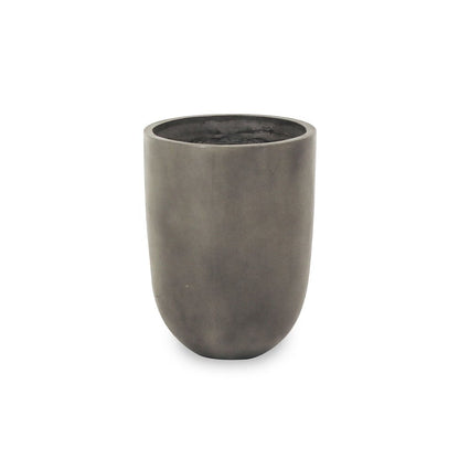 Kandara Tall Outdoor Planters - Weathered Cement (3 Sizes)