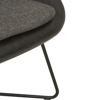 Stefan Occasional Chair - Charcoal