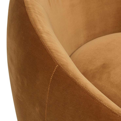 Globe Swivel Occasional Chair - Toffee