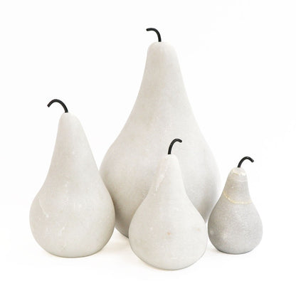 Decorative Marble Pear - Large