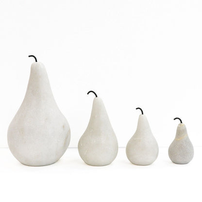 Decorative Marble Pear - Large