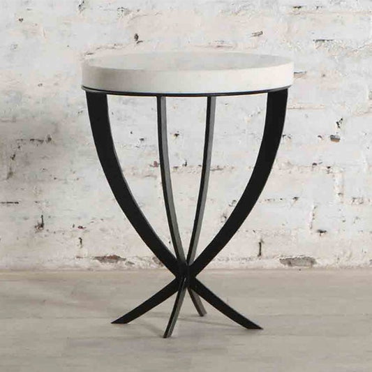 Montreal Side Table - White Marble Top