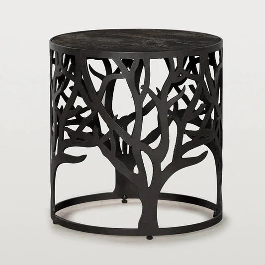Tree of Life Side table - Black Top