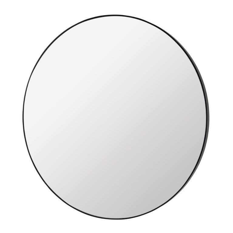 Round Mirror Large - Black