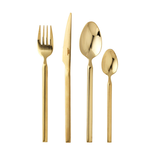 Tivis Cutlery Set - Gold