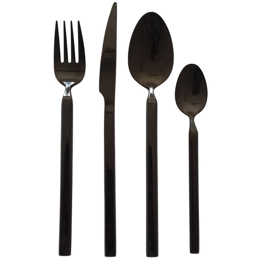 Tivis Cutlery Set - Black